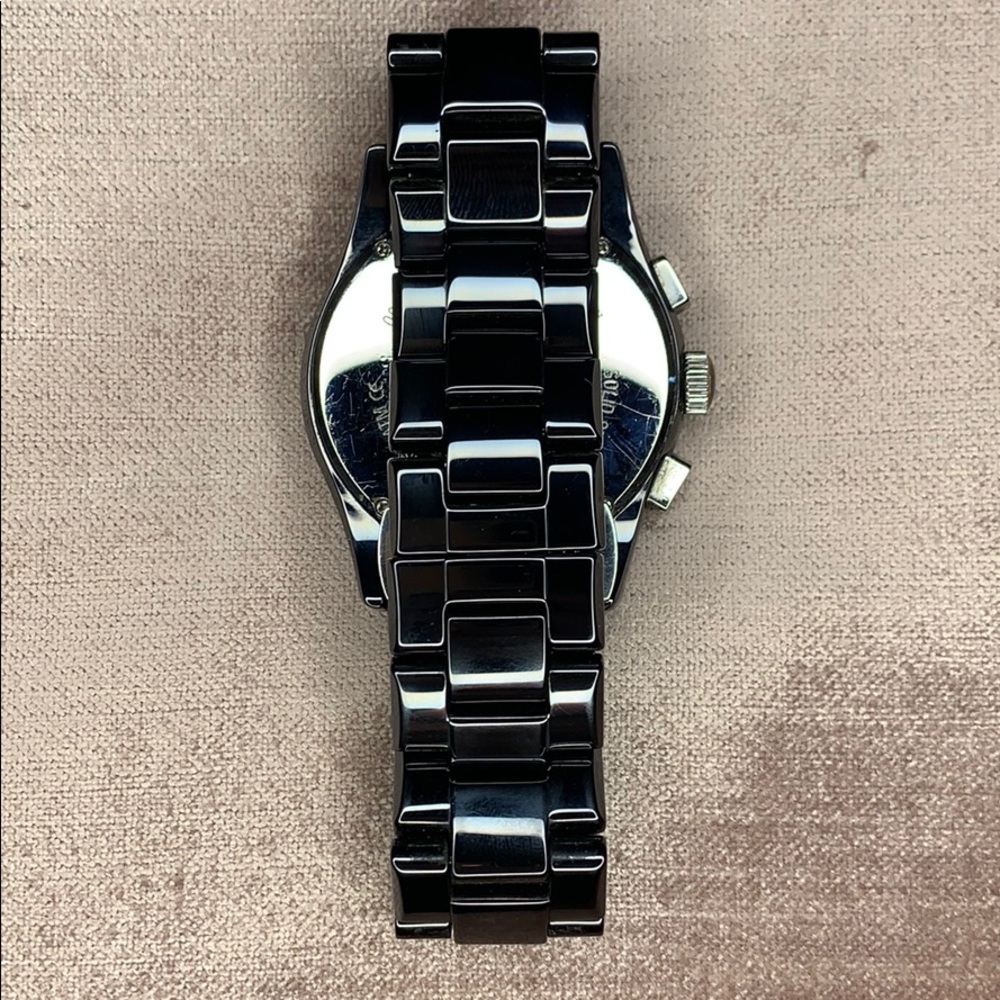 EMPORIO ARMANI | Black Ceramica watch AR-1400 - Picture 6 of 8
